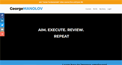 Desktop Screenshot of georgemanolov.com