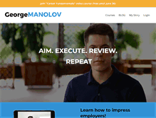 Tablet Screenshot of georgemanolov.com
